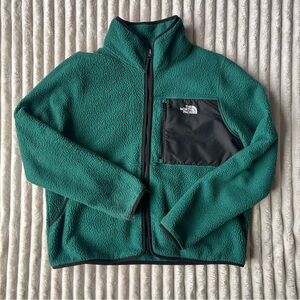 The North Face Teal Fleece with Black Accents